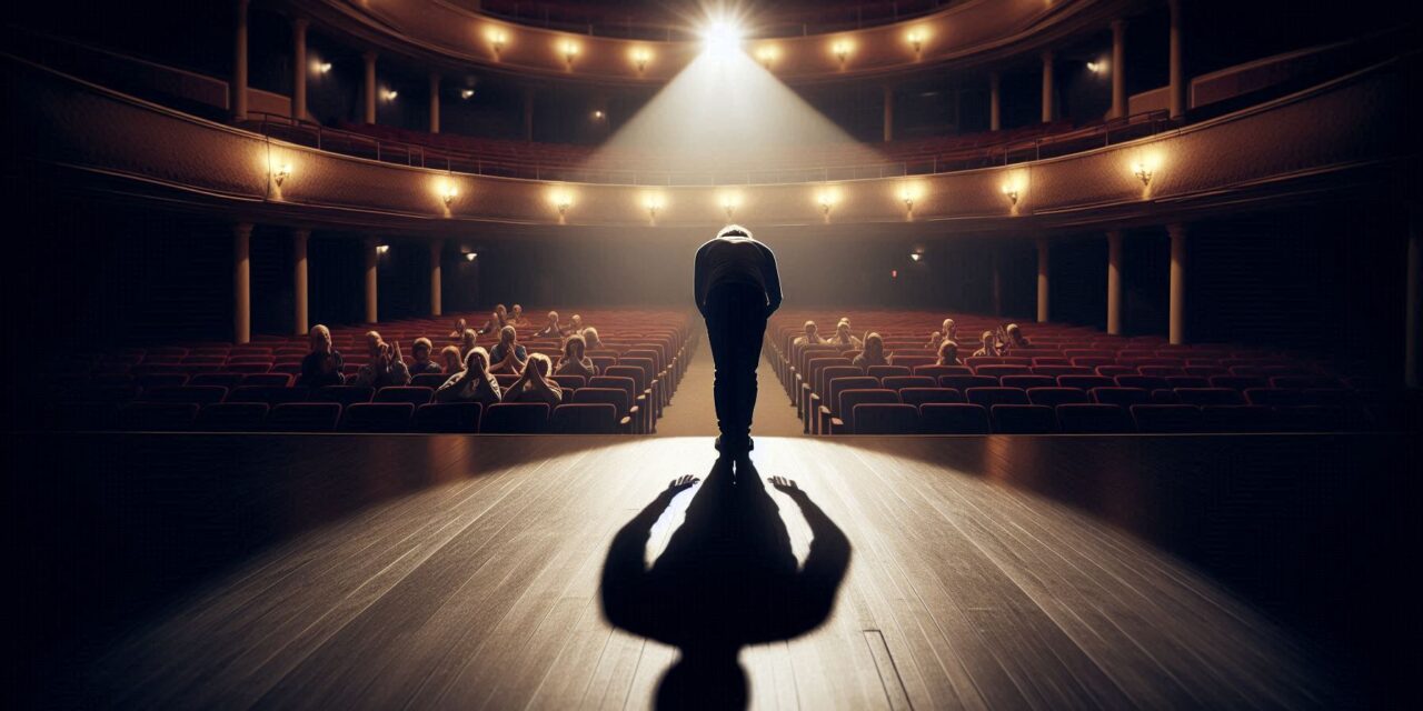 Der leere Zuschauerraum